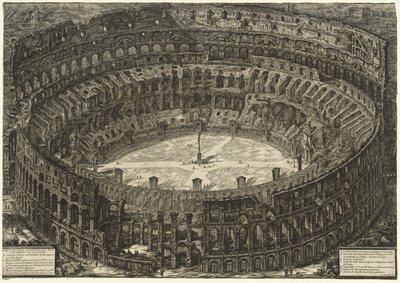 Views of Rome: The Colosseum by Giovanni Battista Piranesi