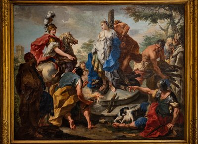Olindo and Sophronia by Giovanni Battista Pittoni