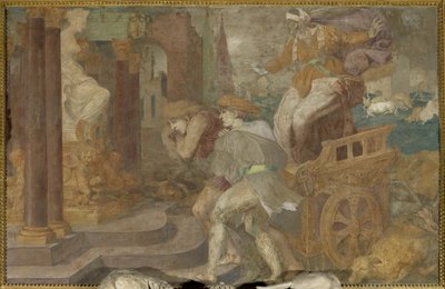 Cleobis and Biton by Giovanni Battista Rosso Fiorentino