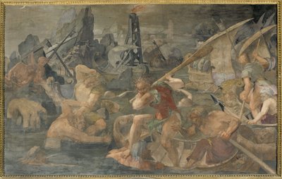 Revenge of Nauplius by Giovanni Battista Rosso Fiorentino