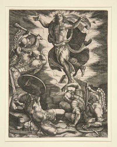 The Resurrection by Giovanni Battista Scultori