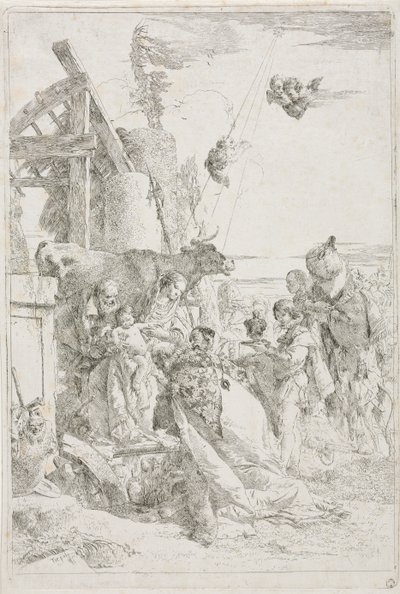 Adoration of the Magi by Giovanni Battista Tiepolo