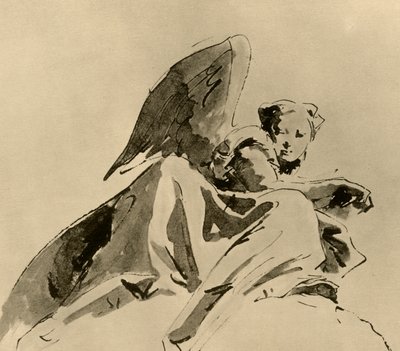 Angel, c1753-1762 by Giovanni Battista Tiepolo