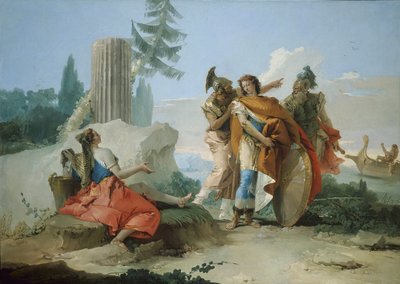Armida Abandoned by Rinaldo by Giovanni Battista Tiepolo