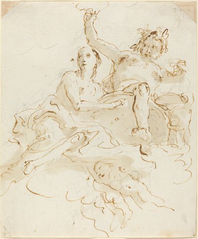Bacchus and Ariadne by Giovanni Battista Tiepolo