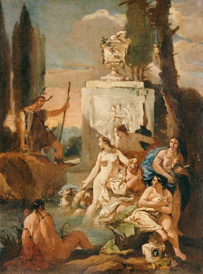 Diana and Acteon by Giovanni Battista Tiepolo