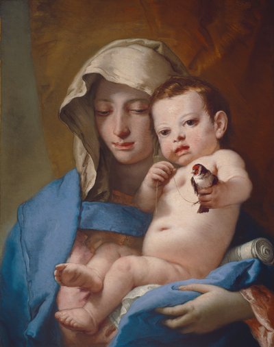 Madonna of the Goldfinch by Giovanni Battista Tiepolo