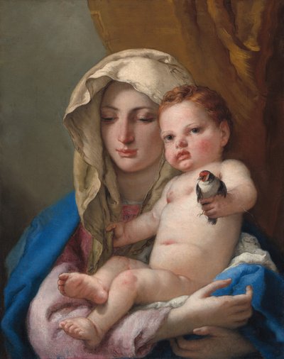 Madonna of the Goldfinch by Giovanni Battista Tiepolo
