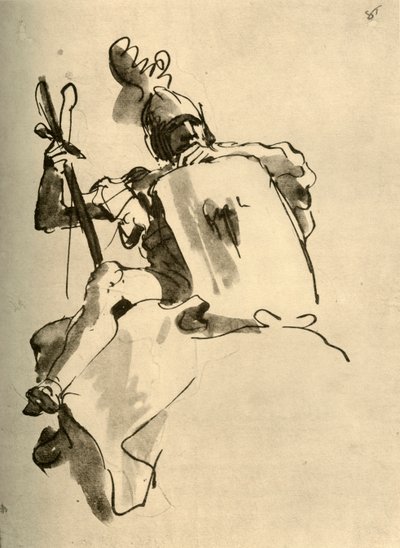 Mars, 1757, 1928 by Giovanni Battista Tiepolo