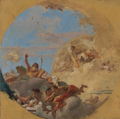 Neptune and the Winds by Giovanni Battista Tiepolo
