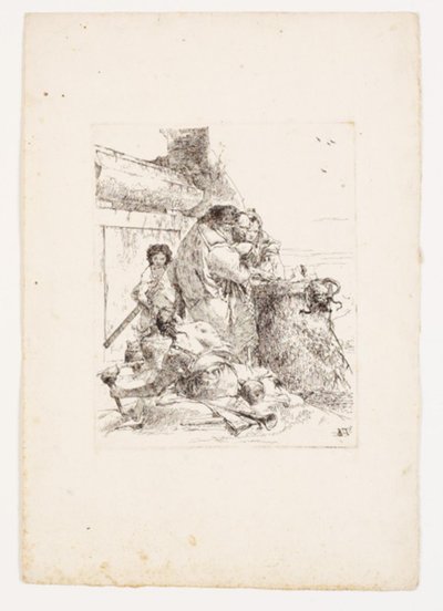 The Snake Sacrifice by Giovanni Battista Tiepolo