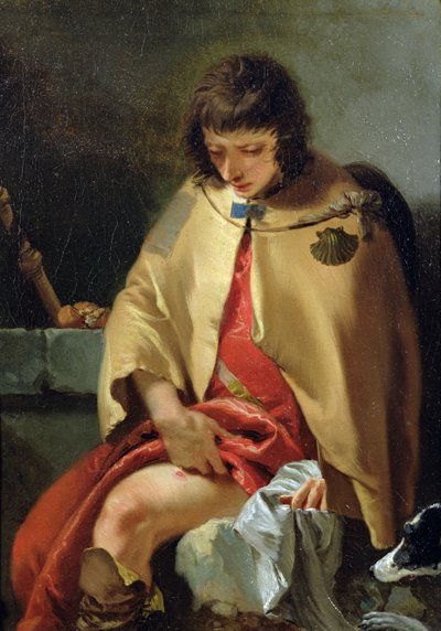 St. Roch, c.1730-35 by Giovanni Battista Tiepolo