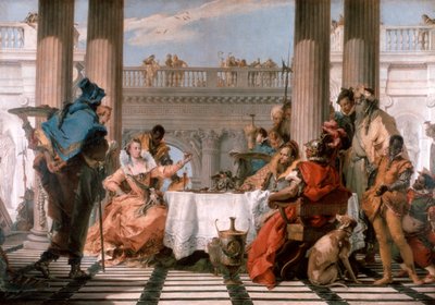 The Banquet of Cleopatra, 1743-1744 by Giovanni Battista Tiepolo