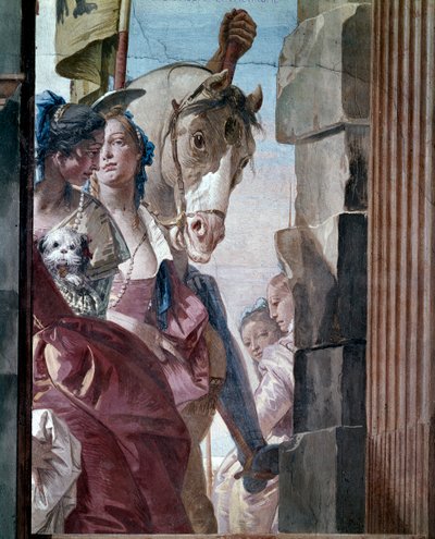 The Entourage of Cleopatra by Giovanni Battista Tiepolo