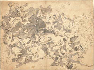 The Fall of the Rebel Angels by Giovanni Battista Tiepolo