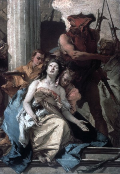 The Martyrdom of St Agatha, c1756 by Giovanni Battista Tiepolo
