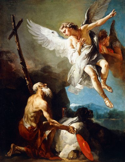 The Vision of Saint Jerome by Giovanni Battista Tiepolo