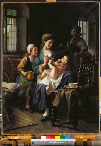Meal Time by Giovanni Battista Torriglia