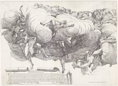 Assumption of Mary (left part) by Giovanni Battista Vanni