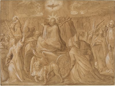 The Triumph of Christ by Giovanni Battista della Rovere