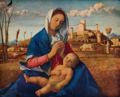 Madonna of the Meadow by Giovanni Bellini