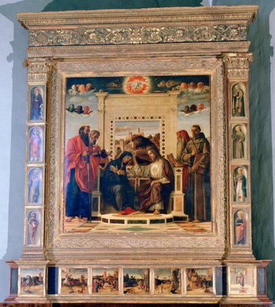 Pesaro Altarpiece, c1474 by Giovanni Bellini