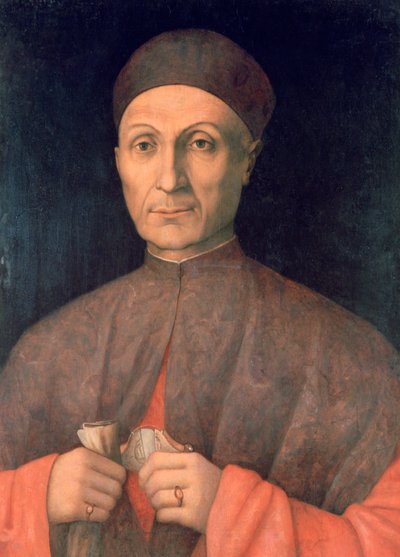 Portrait of a Scholar by Giovanni Bellini