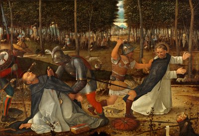 The Assassination of St. Peter Martyr, c.1509 by Giovanni Bellini