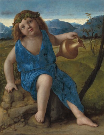 The Infant Bacchus by Giovanni Bellini