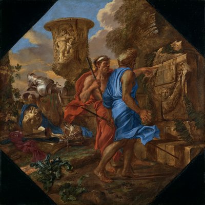 Arcadian Shepherds by Giovanni Benedetto Castiglione