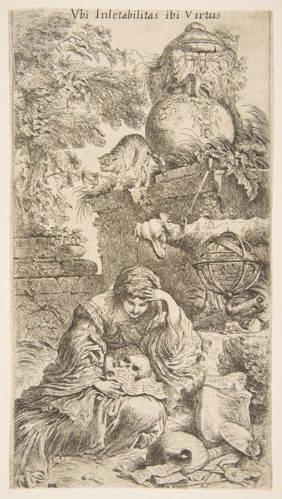 Melancholia by Giovanni Benedetto Castiglione