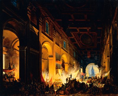 The sack of Rome by Giovanni Biasin