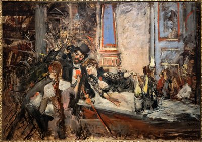 At the Folies Bergère by Giovanni Boldini
