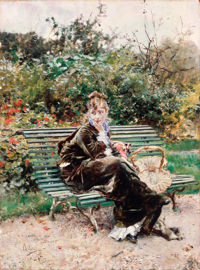 Hyde park by Giovanni Boldini