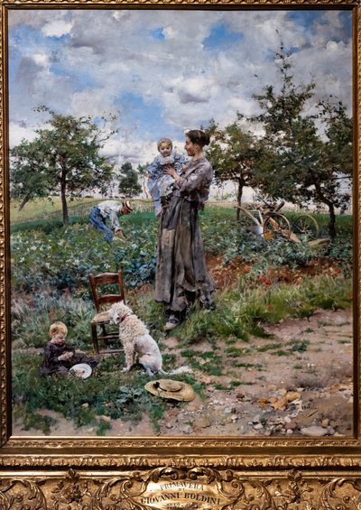 In the Countryside (The Spring) by Giovanni Boldini