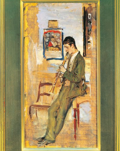 Clarino Player by Giovanni Boldini
