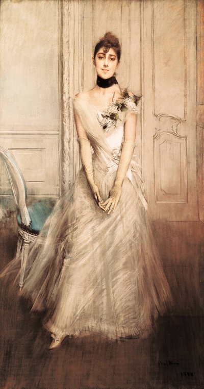 Portrait of Emiliana Concha de Ossa by Giovanni Boldini