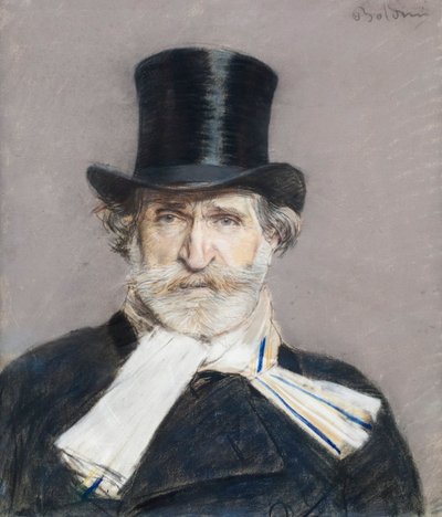 Portrait of Giuseppe Verdi by Giovanni Boldini