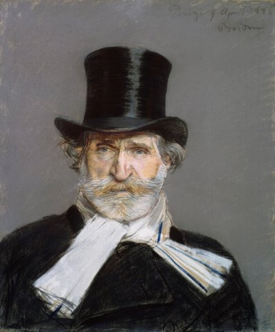 Portrait of Giuseppe Verdi, 1886 by Giovanni Boldini