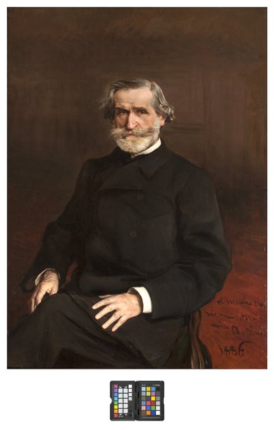 Portrait of Giuseppe Verdi by Giovanni Boldini