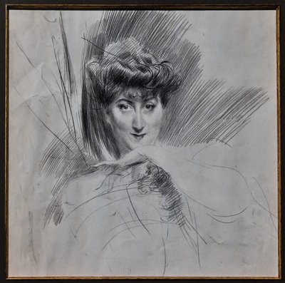 Portrait of Madame Veil Picard by Giovanni Boldini