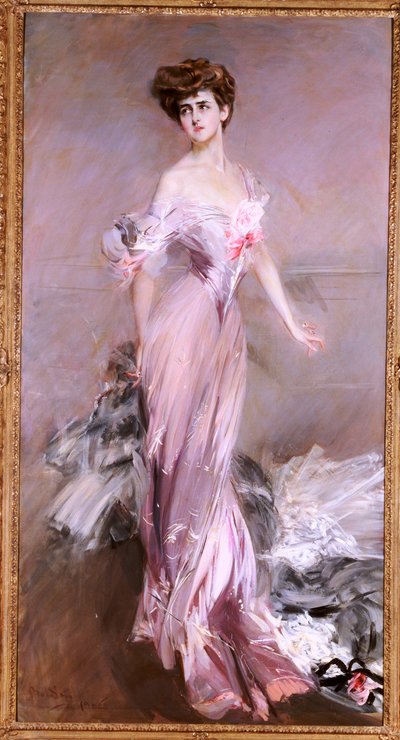 Portrait of Mrs. Howard-Johnston by Giovanni Boldini