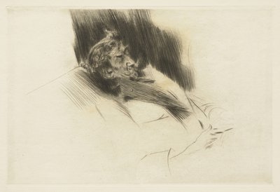 Whistler Asleep by Giovanni Boldini