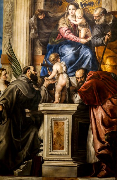 Madonna and Child with Saints by Giovanni Bonatti