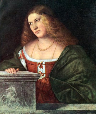 Portrait of a Woman by Giovanni de Busi Cariani