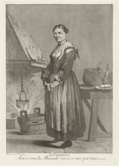 The Cook by Giovanni David