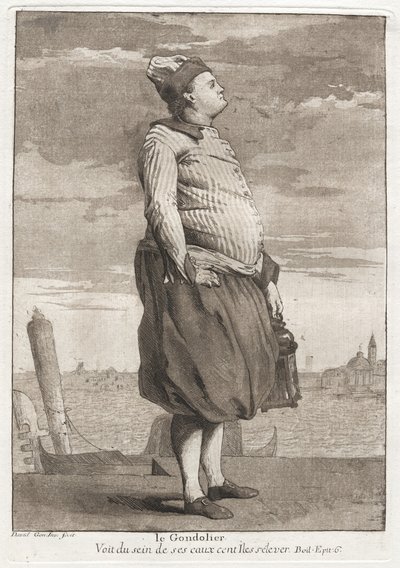 The Gondolier by Giovanni David