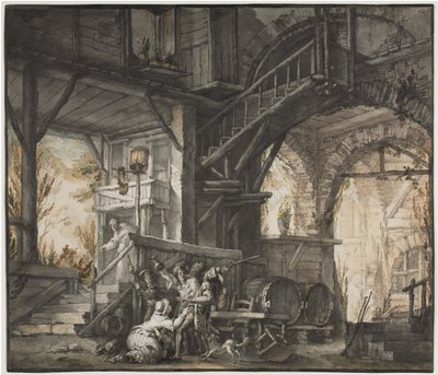 Theater Scene, c. 1775-1776 by Giovanni David