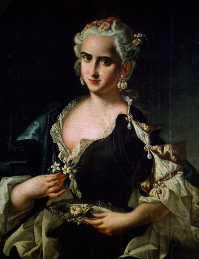 Portrait of Angela Maria Piccinini by Giovanni Domenico Lombardi