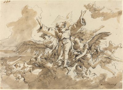 Creation of the Universe by Giovanni Domenico Tiepolo